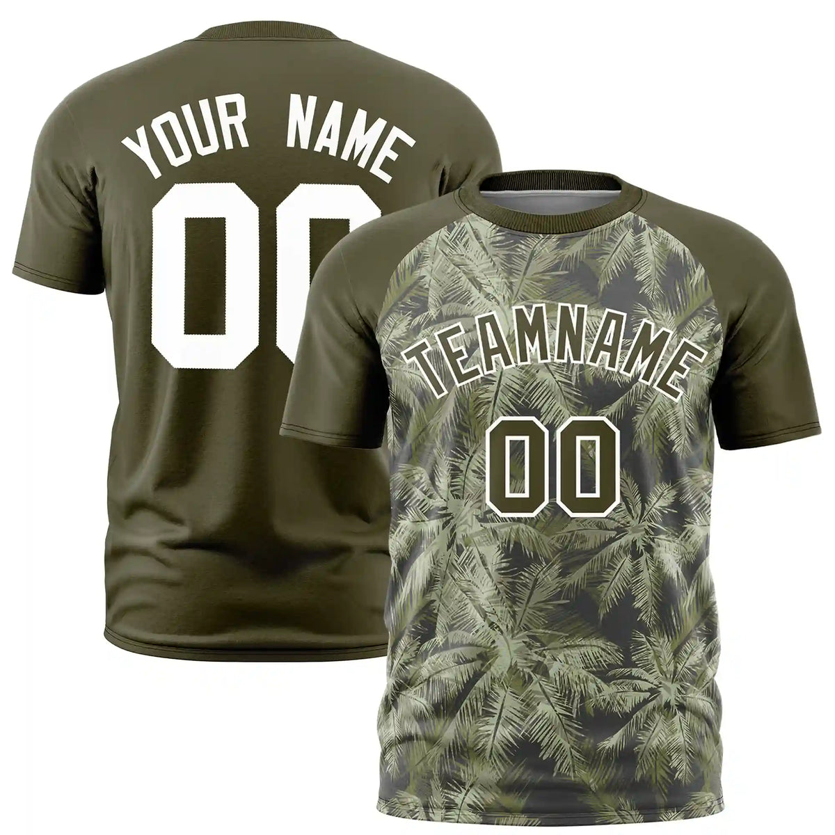 Custom Olive Summer Style  Design  Performance T-Shirt