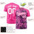 Custom Pink Summer Style  Design  Performance T-Shirt