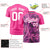 Custom Pink Summer Style  Design  Performance T-Shirt