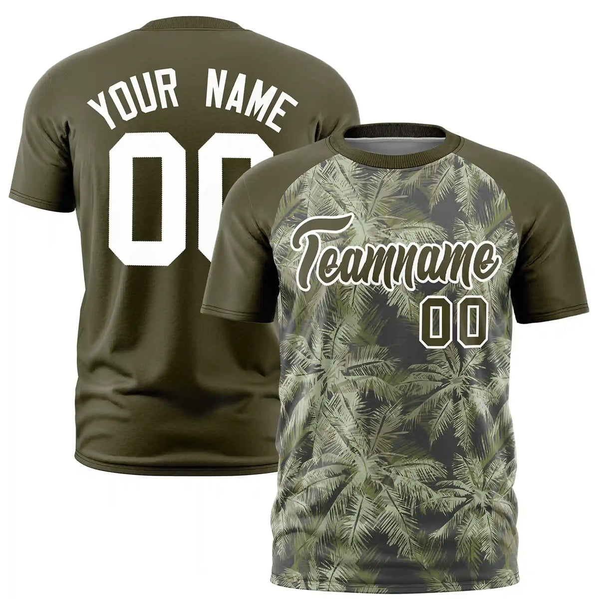Custom Olive Summer Style  Design  Performance T-Shirt