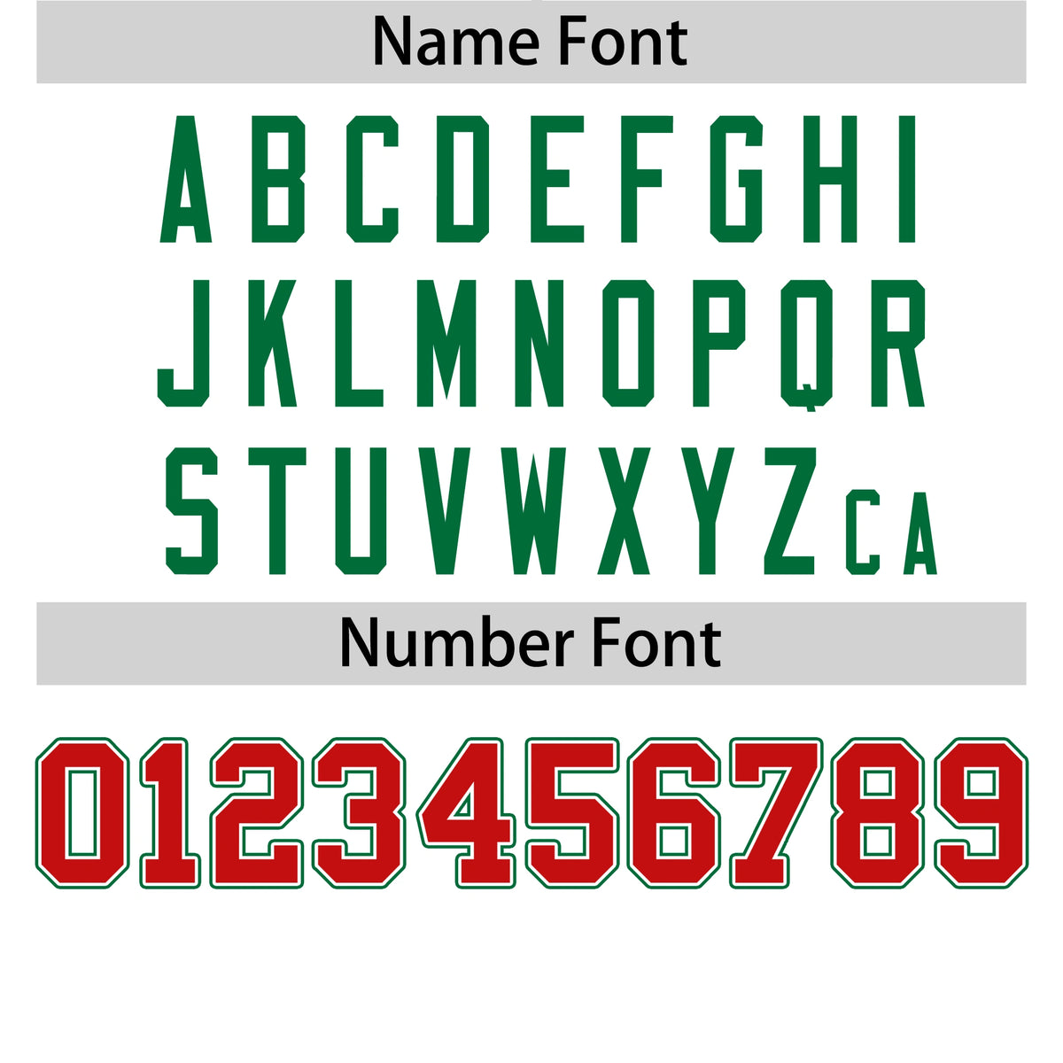 Custom White Red-Kelly Green Crew Neck Two Tone Sleeve Design  Performance T-Shirt