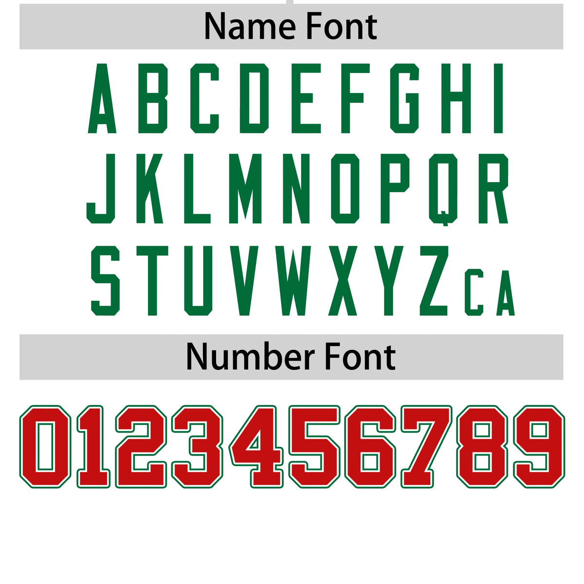 Custom White Red-Kelly Green Crew Neck Two Tone Sleeve Design  Performance T-Shirt