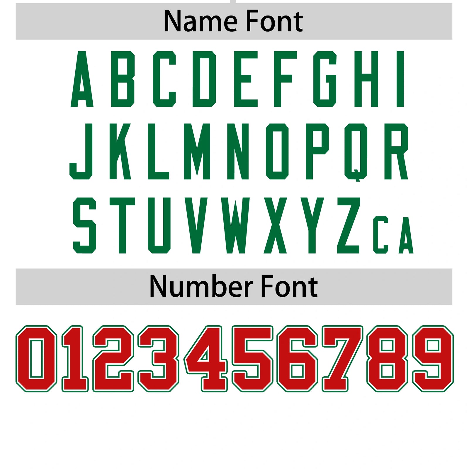 Custom White Red-Kelly Green Crew Neck Two Tone Sleeve Design  Performance T-Shirt