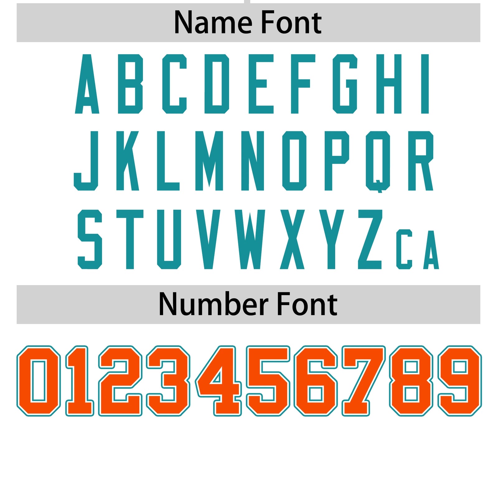 Custom White Aqua-Orange Crew Neck Two Tone Sleeve Design  Performance T-Shirt