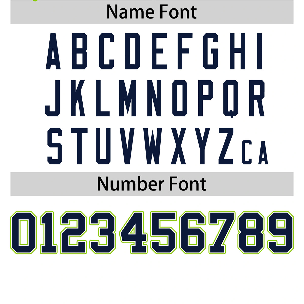 Custom White Navy-Neon Green Crew Neck Two Tone Sleeve Design  Performance T-Shirt