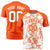 Custom Orange Splash-ink Style  Design  Performance T-Shirt