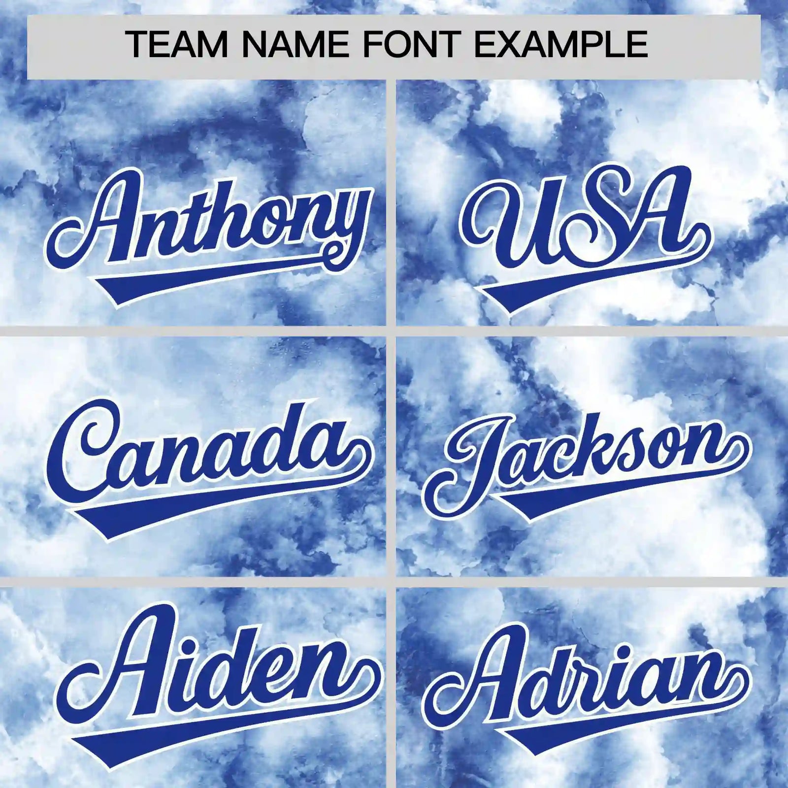 Custom Royal Blue Splash-ink Style  Design  Performance T-Shirt