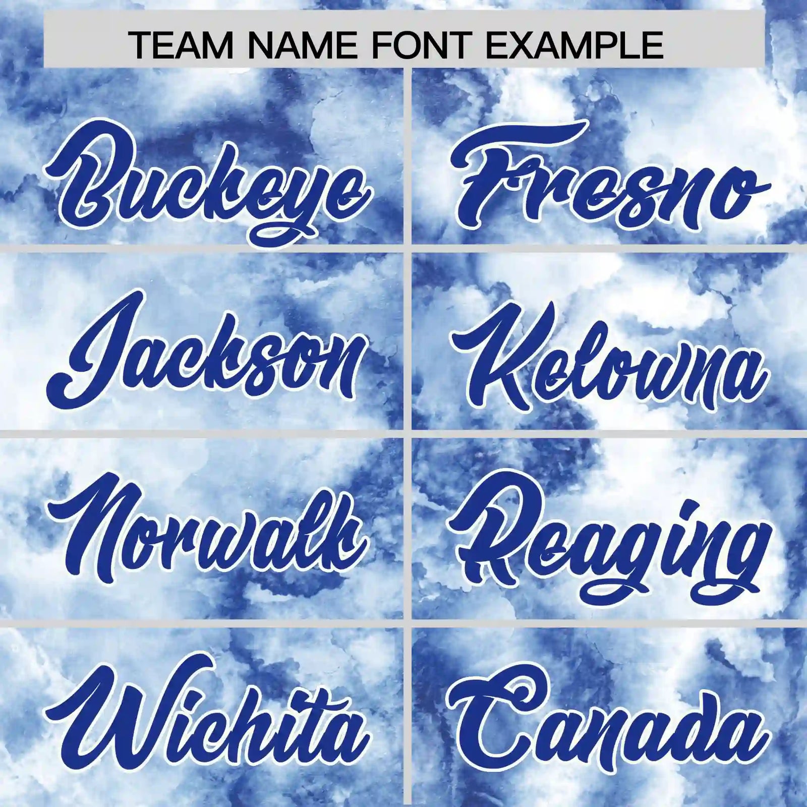 Custom Royal Blue Splash-ink Style  Design  Performance T-Shirt