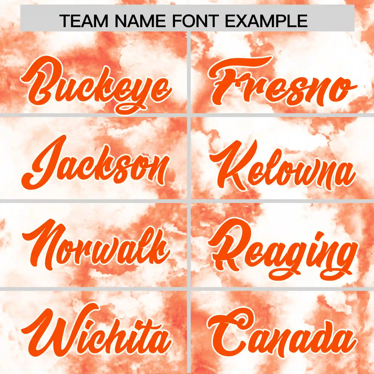 Custom Orange Splash-ink Style  Design  Performance T-Shirt