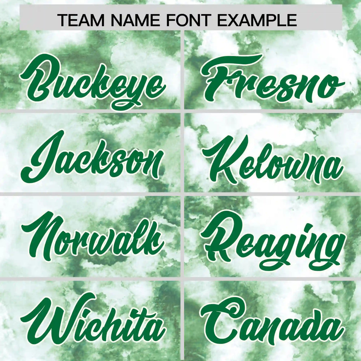 Custom Kelly Green Splash-ink Style  Design  Performance T-Shirt