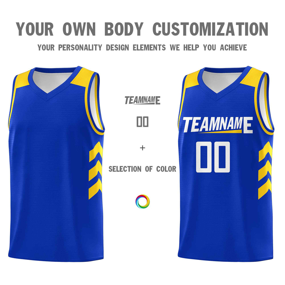 Custom Royal White Classic Sets Sports Uniform Basketball Jersey