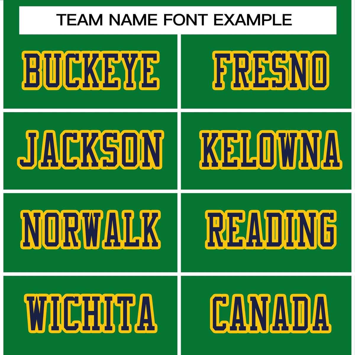 Custom Kelly Green Navy-Gold Classic Style Authentic Football Jersey