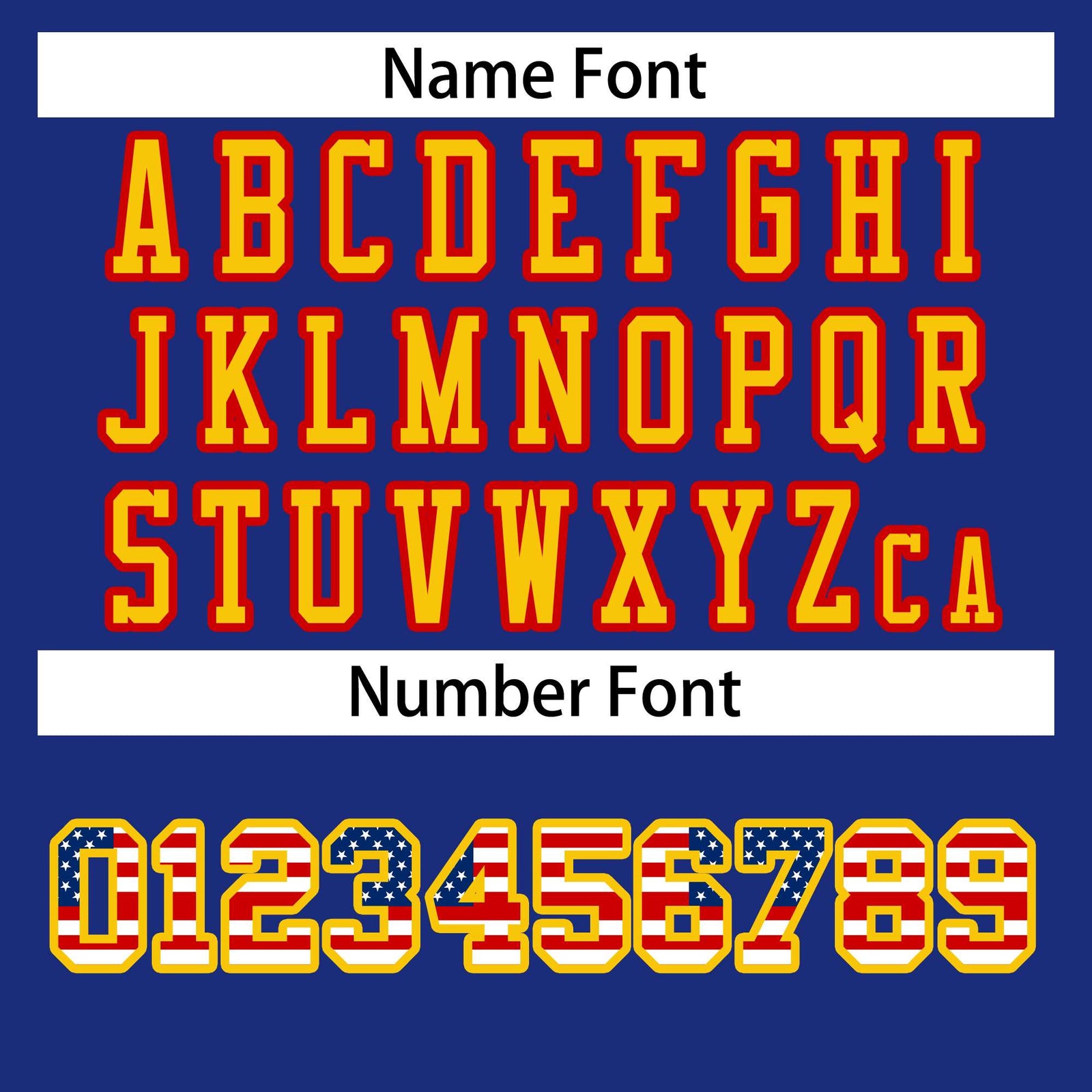 Custom Royal Gold-Red Classic Style Authentic Football Jersey