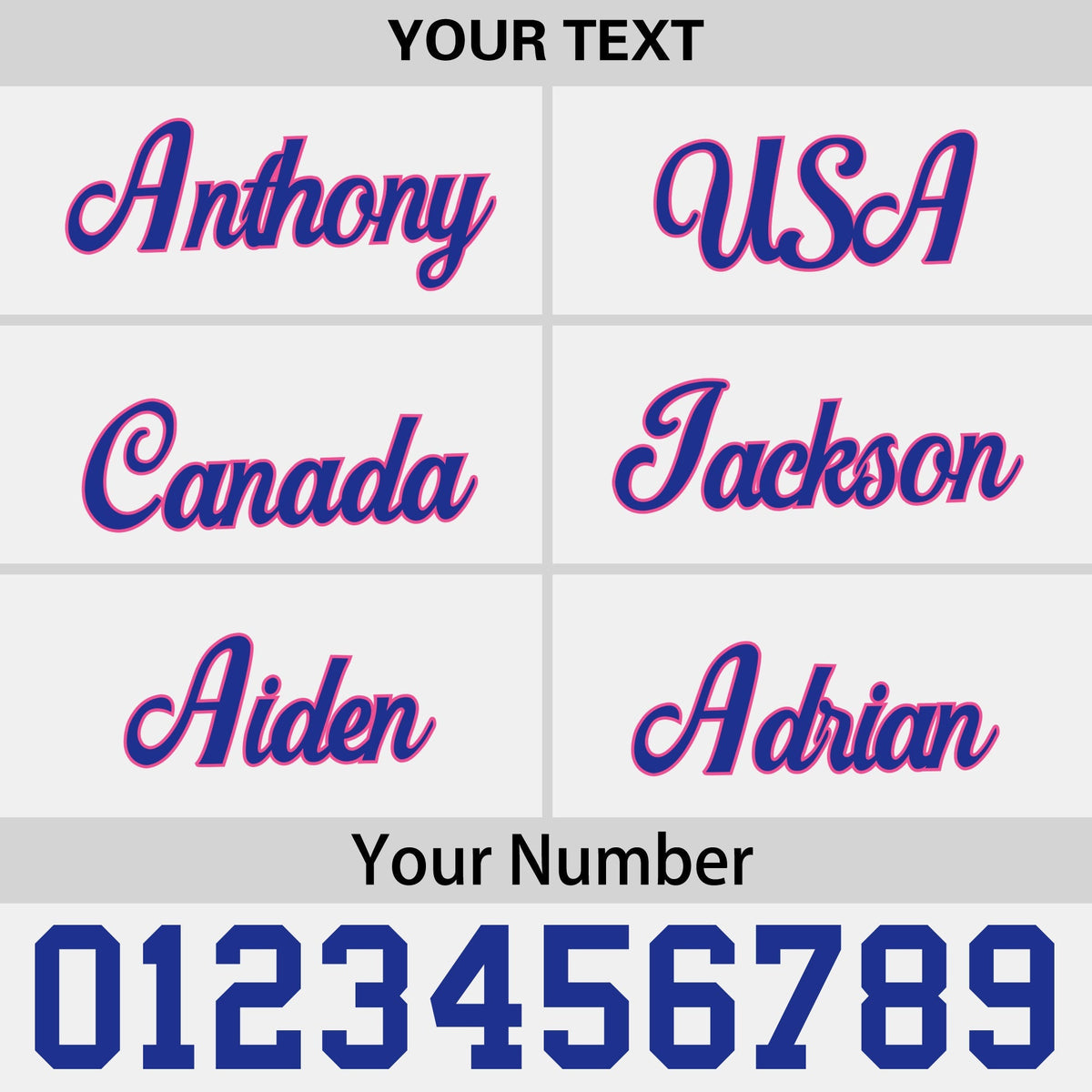 Custom White Royal Blue 3D Puff Embroidery Flat Embroidery Casual Sport Baseball Cap