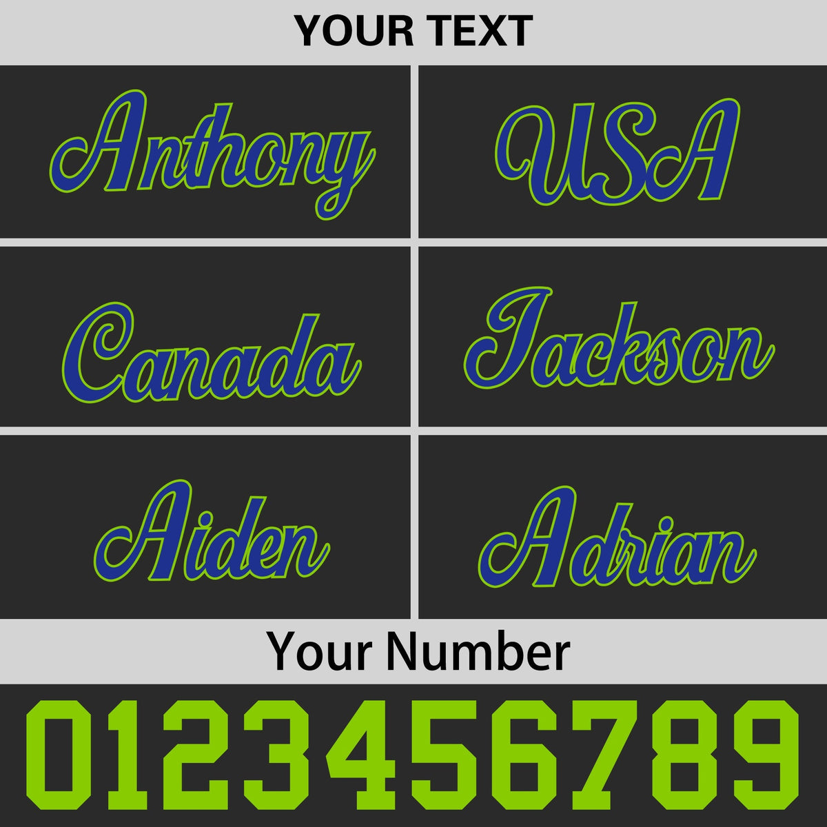 Custom Black Royal Blue 3D Puff Embroidery Flat Embroidery Casual Sport Baseball Cap