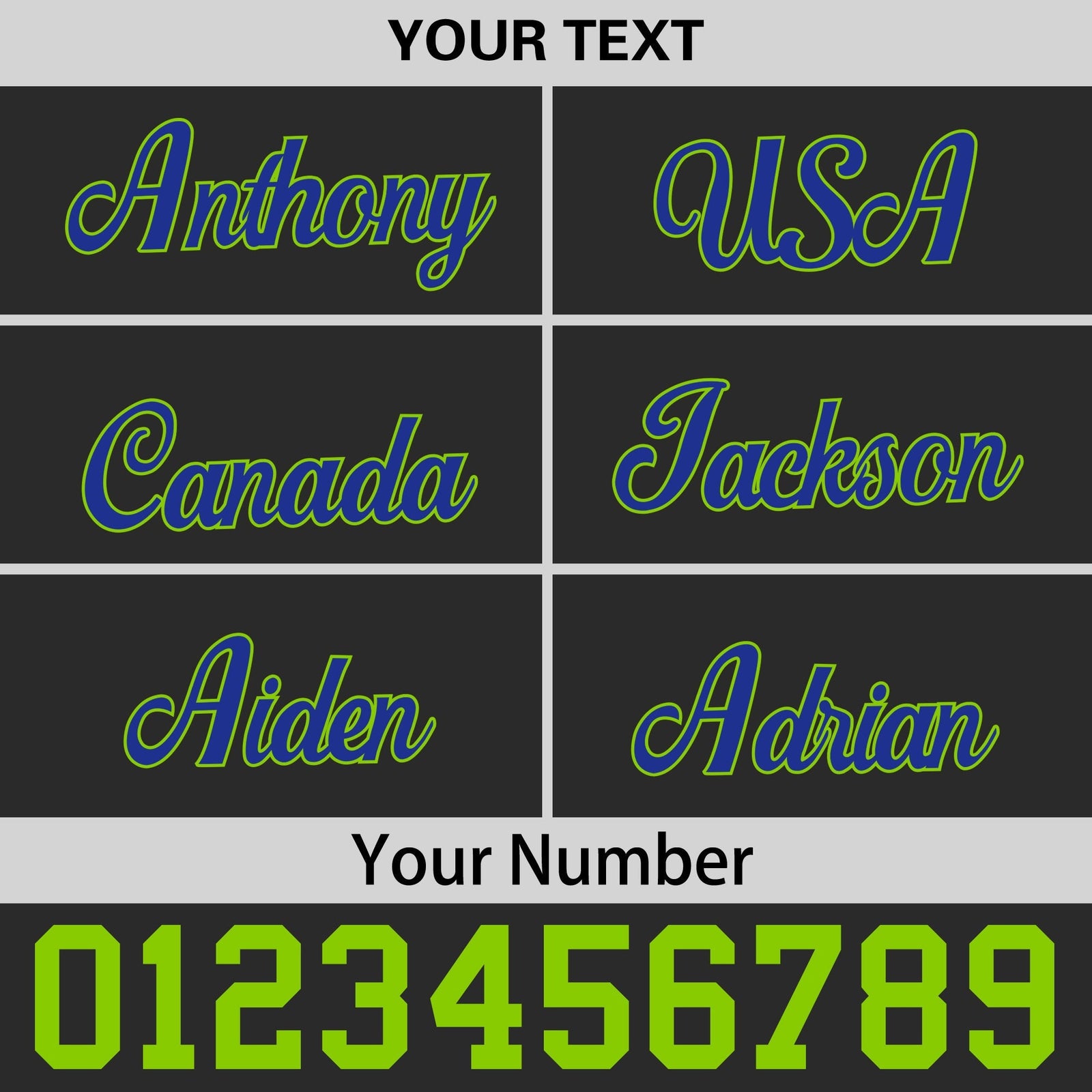 Custom Black Royal Blue 3D Puff Embroidery Flat Embroidery Casual Sport Baseball Cap