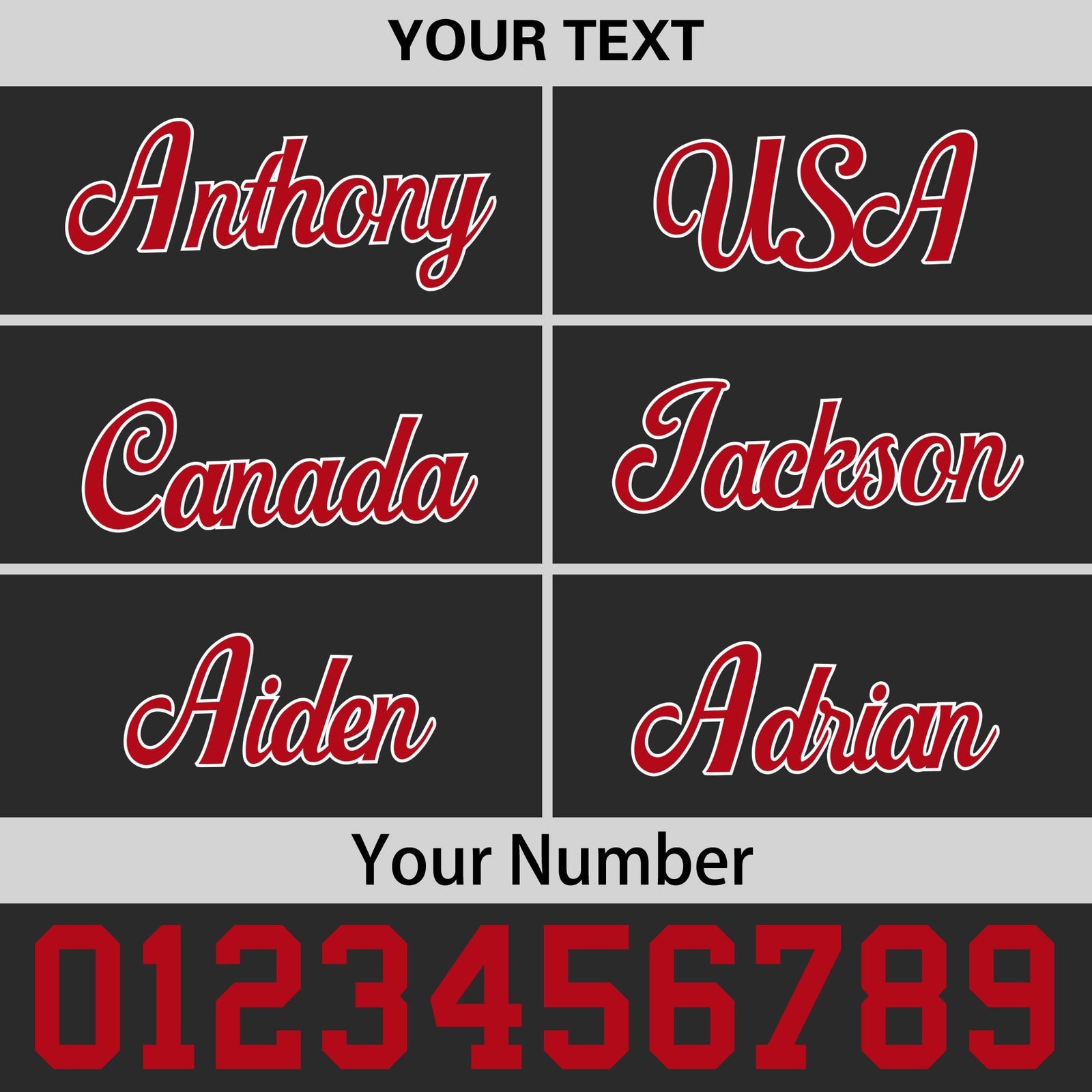 Custom Black Red 3D Puff Embroidery Flat Embroidery Casual Sport Baseball Cap