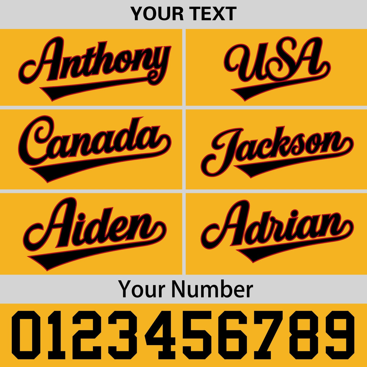 Custom Gold Black 3D Puff Embroidery Flat Embroidery Casual Sport Baseball Cap