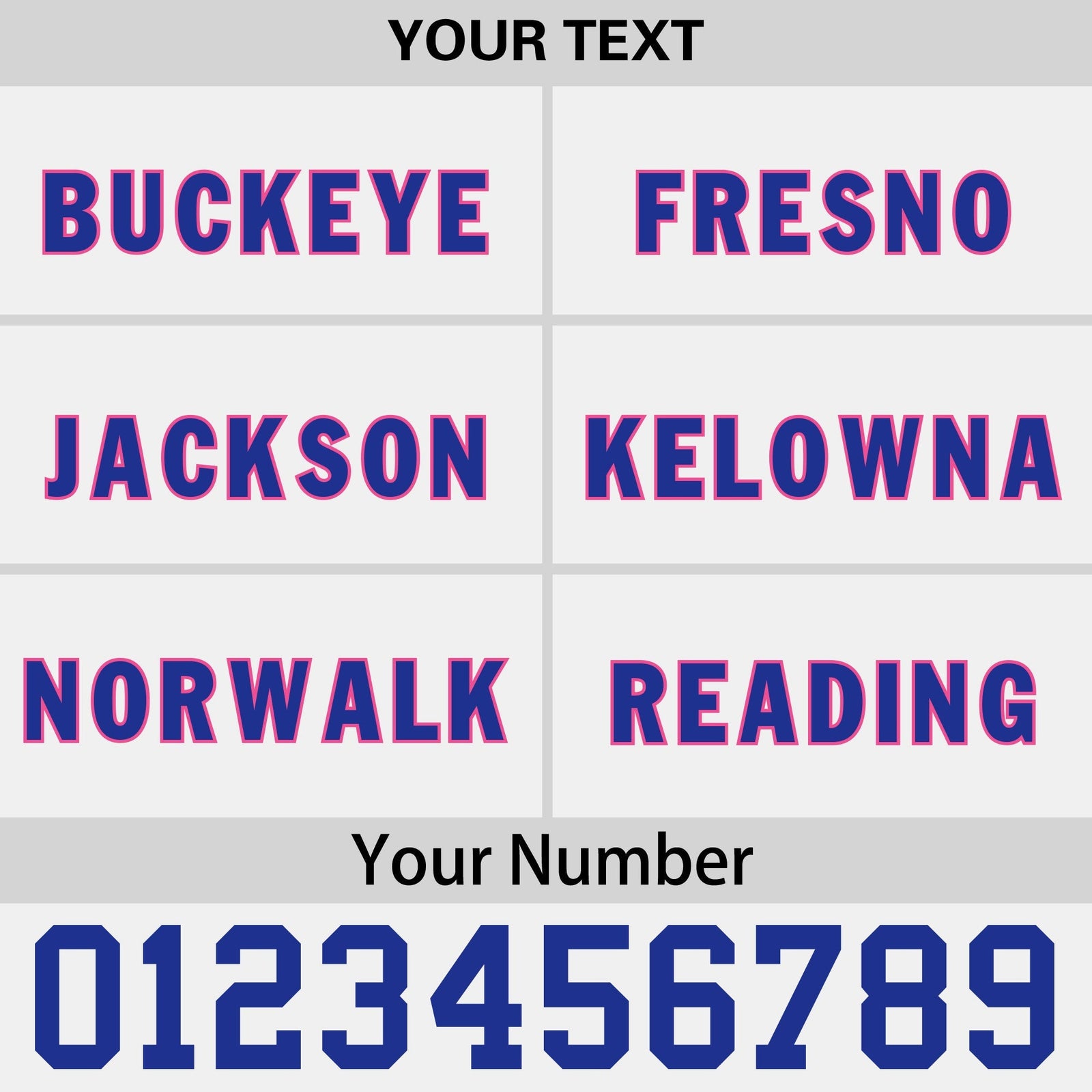 Custom White Royal Blue 3D Puff Embroidery Flat Embroidery Casual Sport Baseball Cap