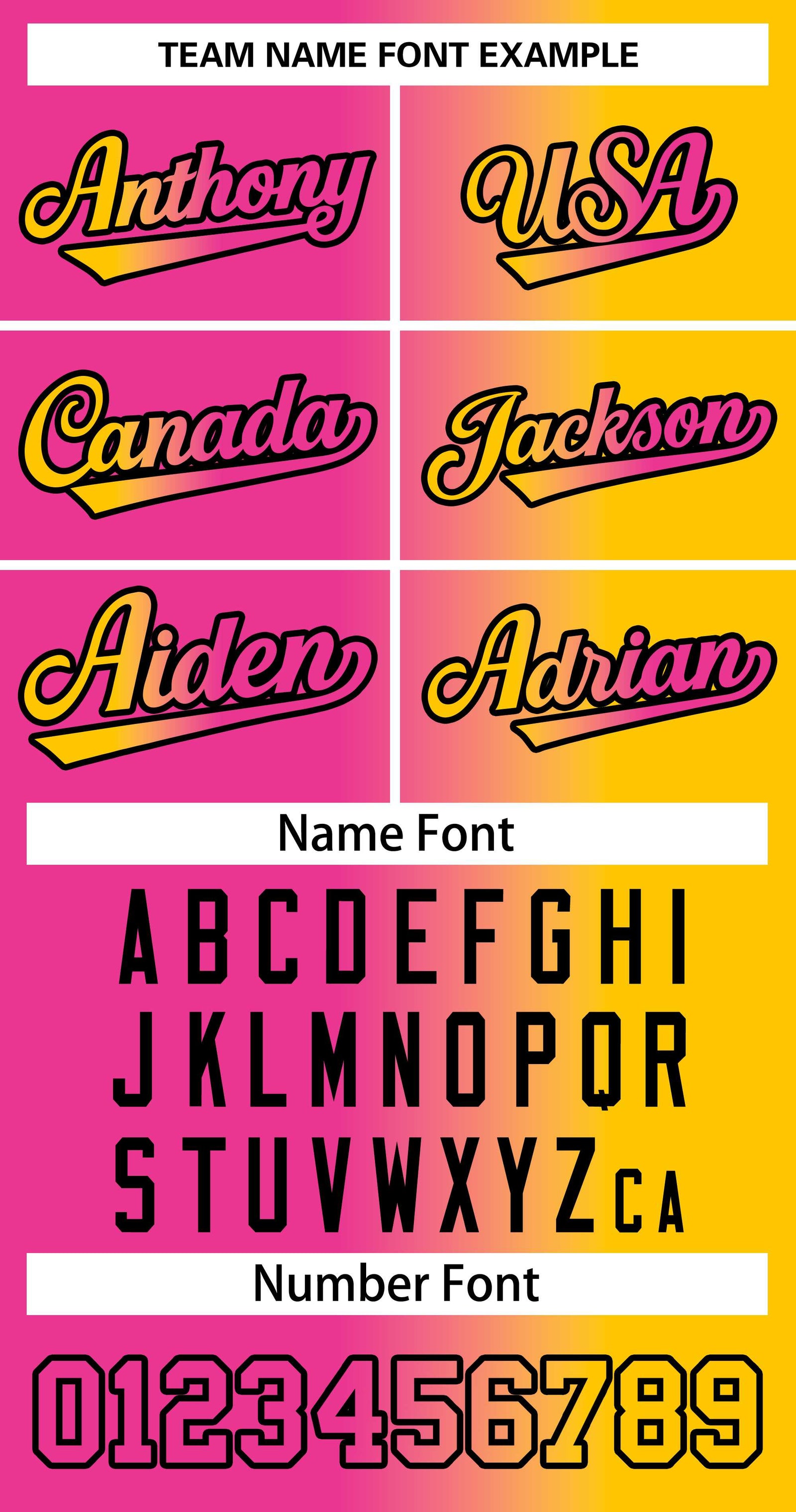 Custom Pink Yellow-Black Gradient Fashion Tops Basketball Jersey