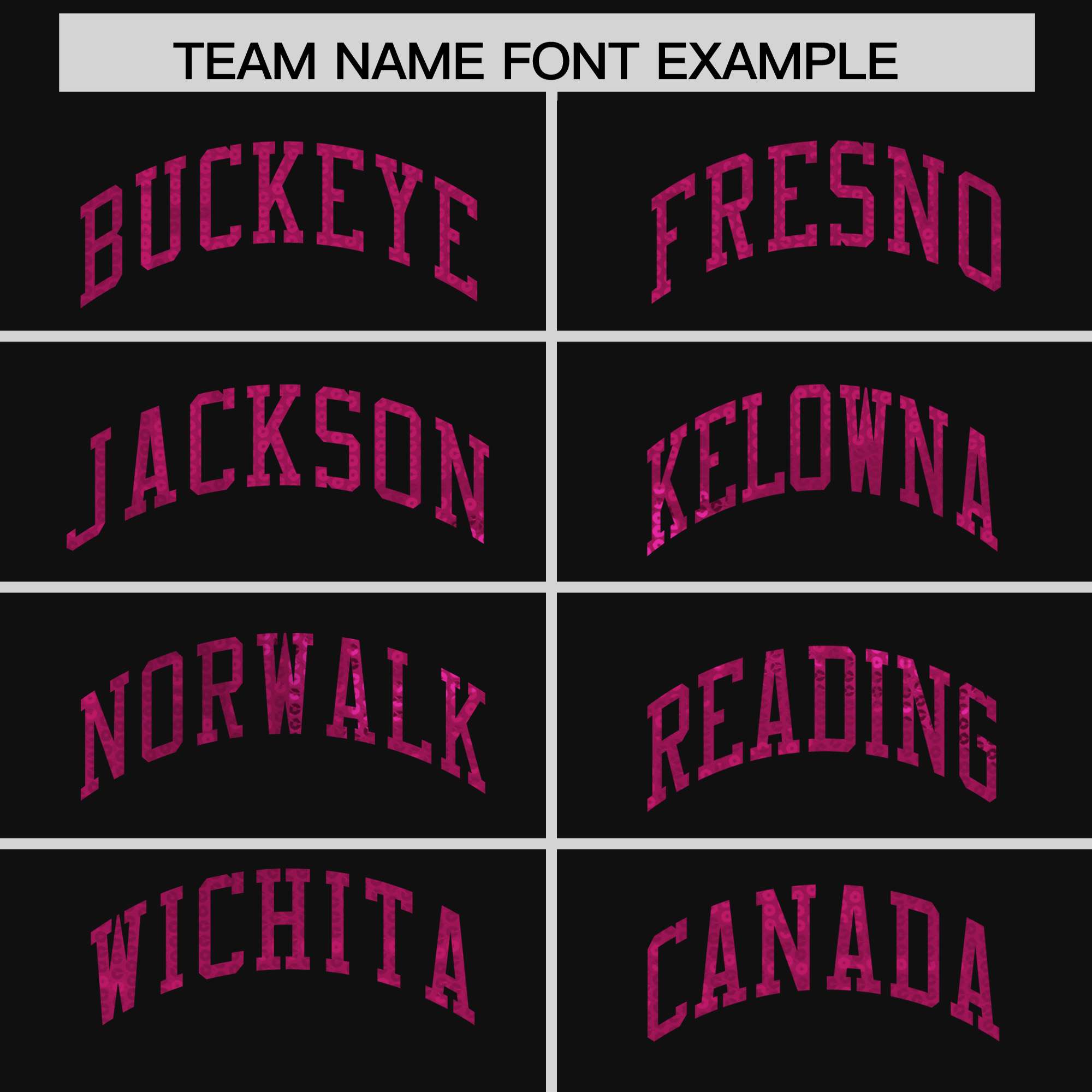 Custom Black Pink Women Basketball Jersey Sequined Dress