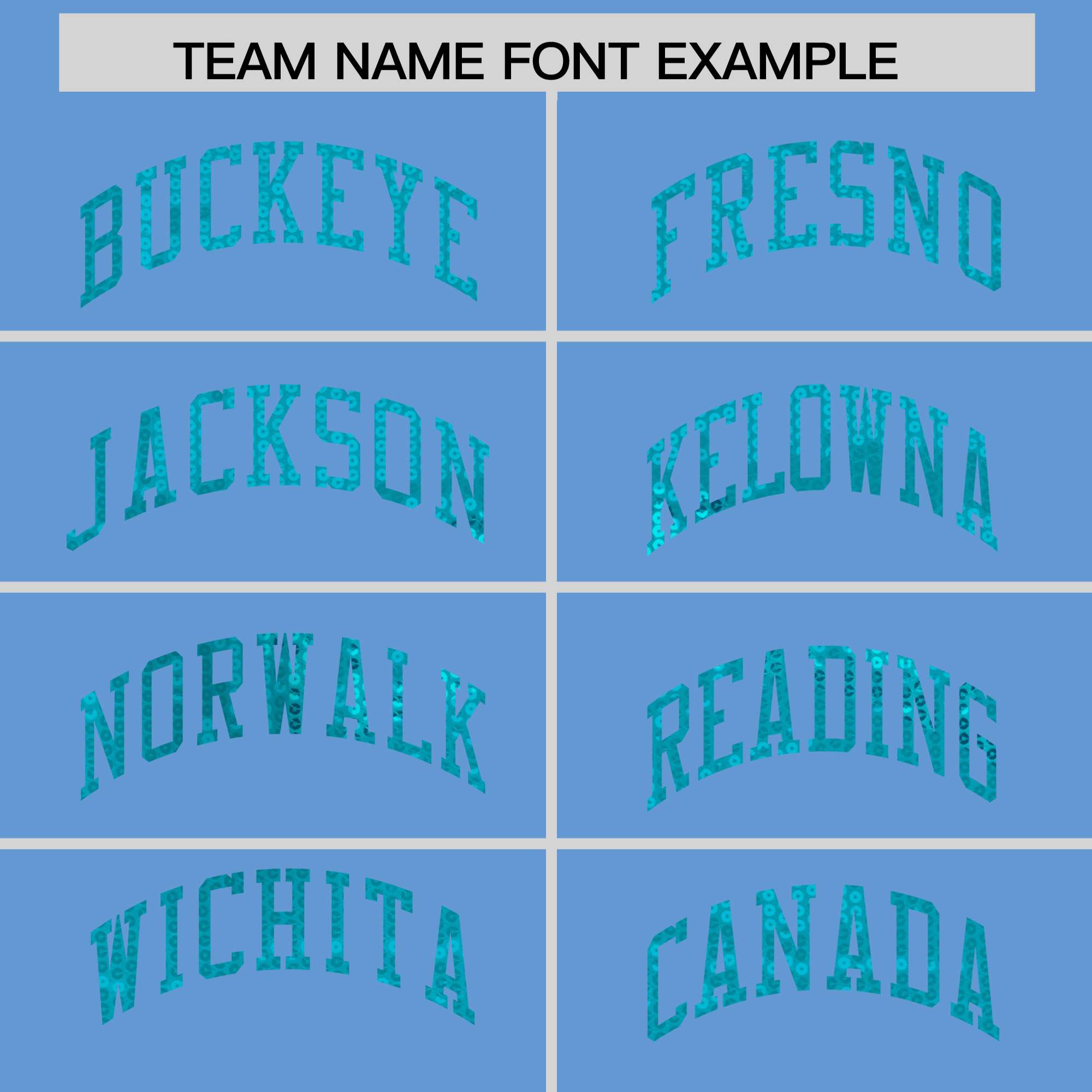 Custom Light Blue Sky Blue Women Basketball Jersey Sequined Dress