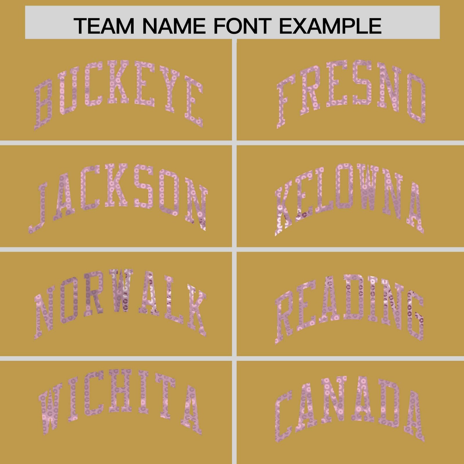 Custom Old Gold Light Pink Women Basketball Jersey Sequined Dress