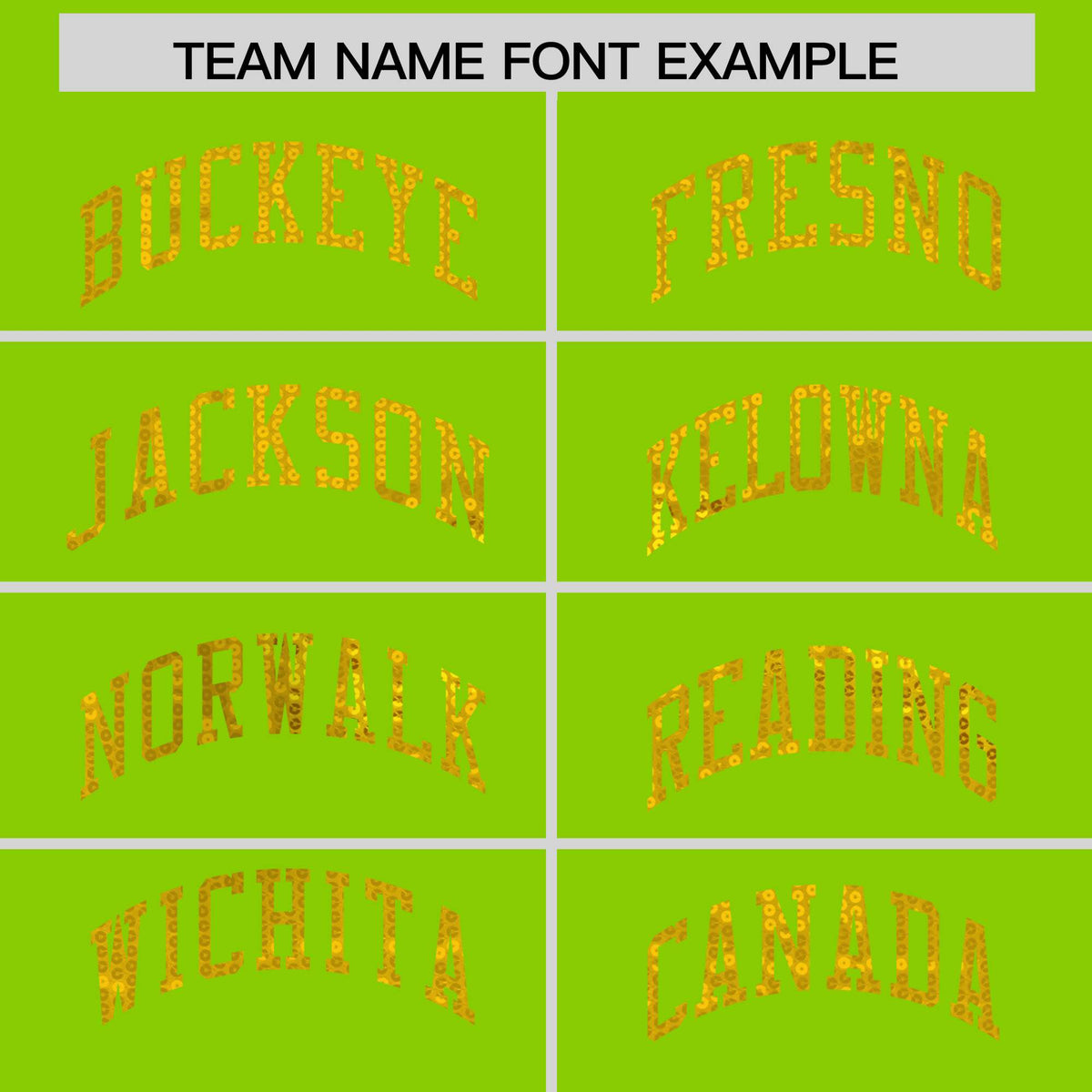 Custom Neon Green Gold Women Basketball Jersey Sequined Dress