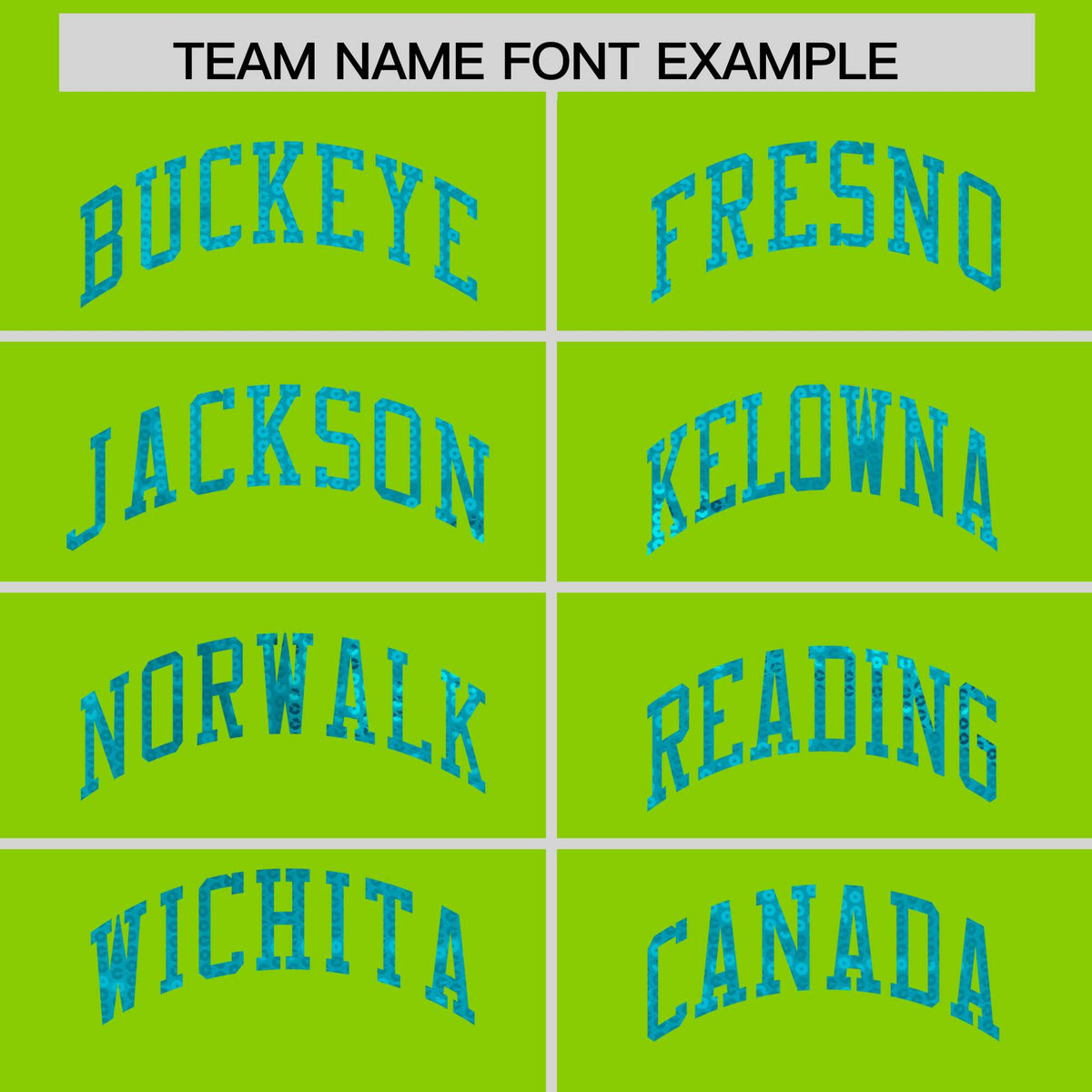 Custom Neon Green Sky Blue Women Basketball Jersey Sequined Dress