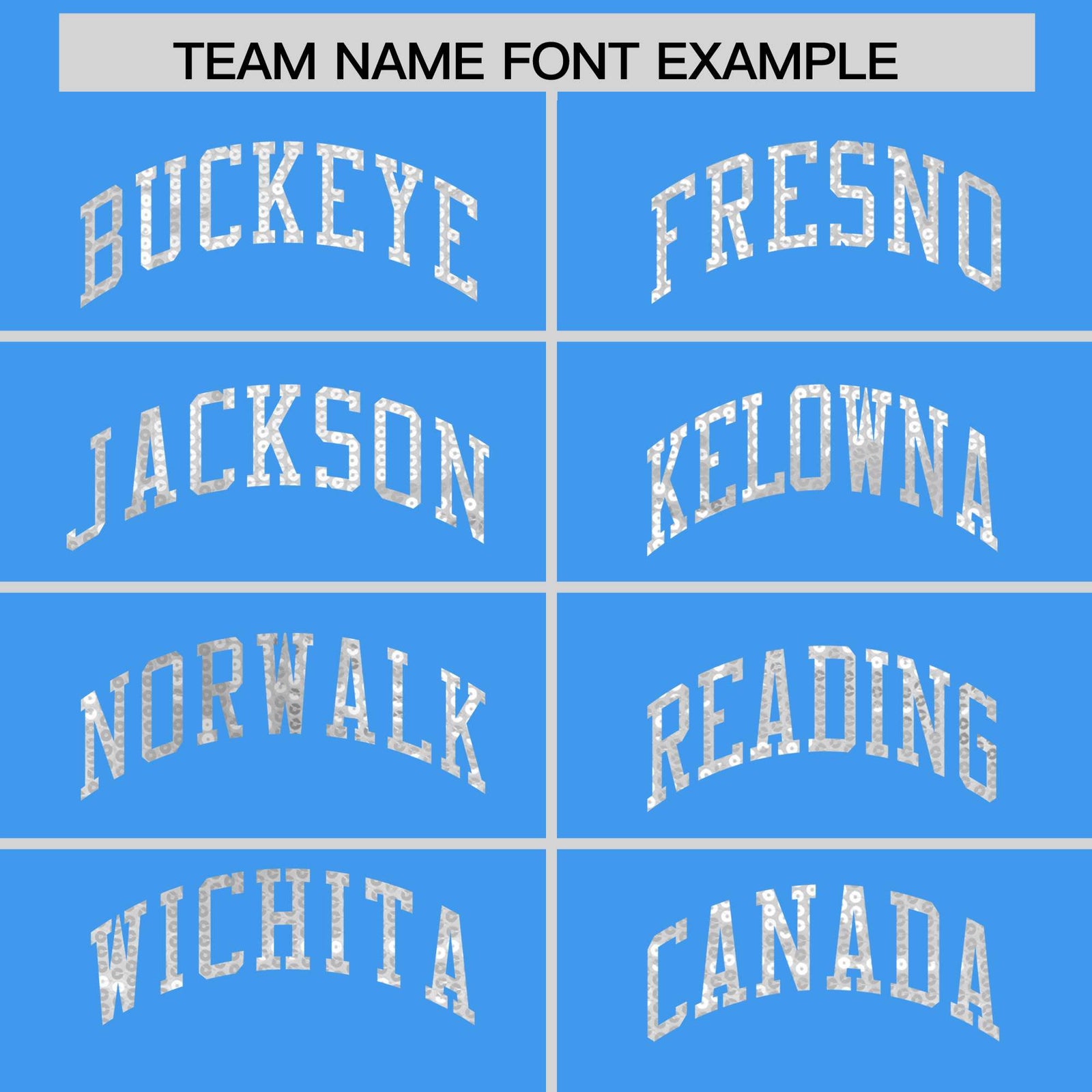 Custom Powder Blue White Women Basketball Jersey Sequined Dress