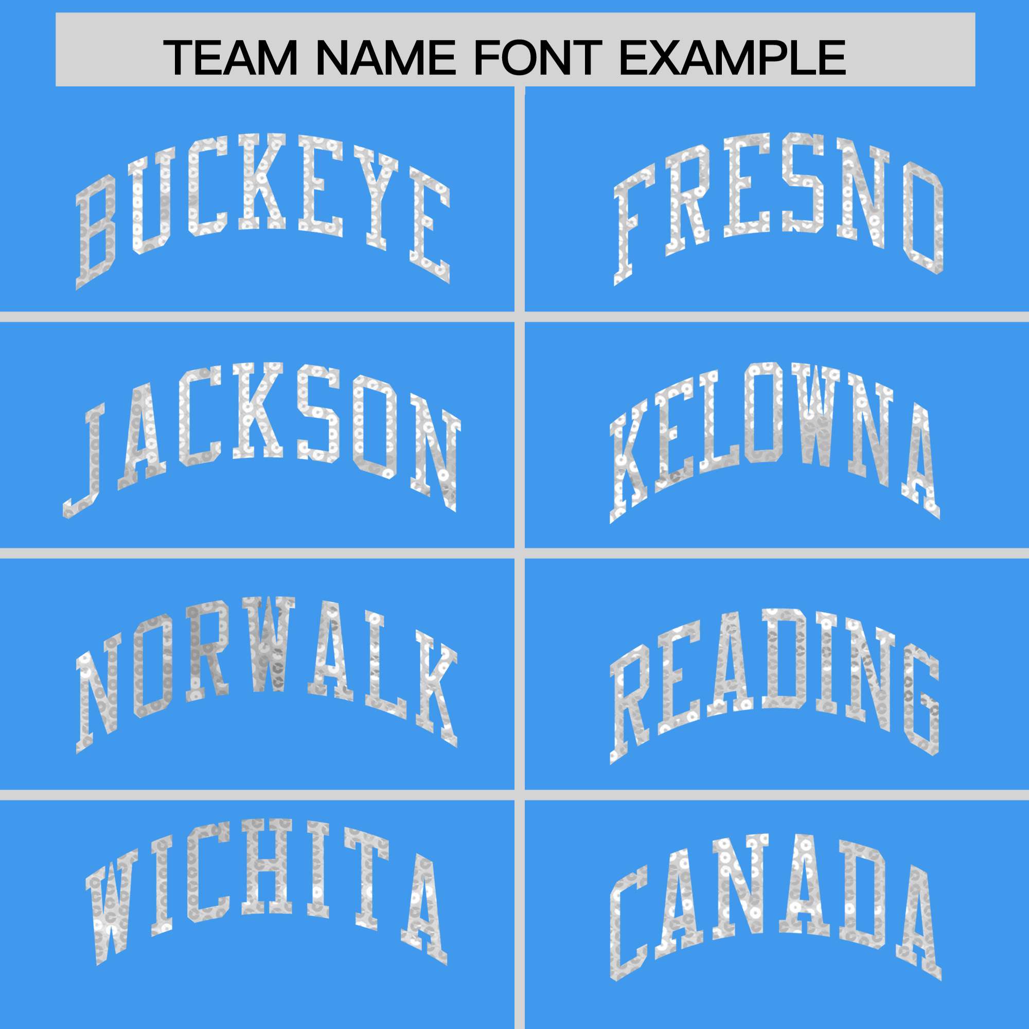 Custom Powder Blue White Women Basketball Jersey Sequined Dress