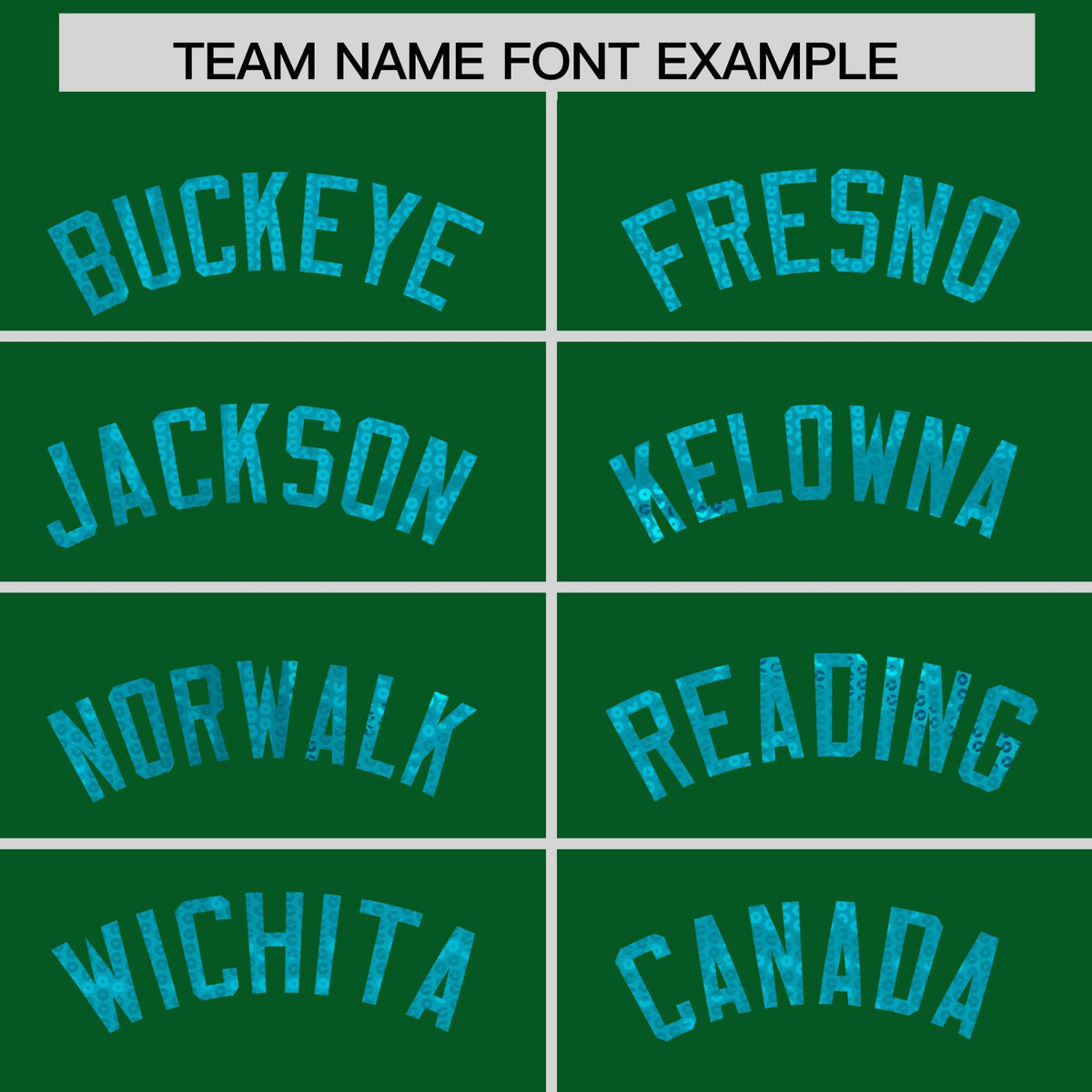 Custom Kelly Green Sky Blue Women Basketball Jersey Sequined Dress