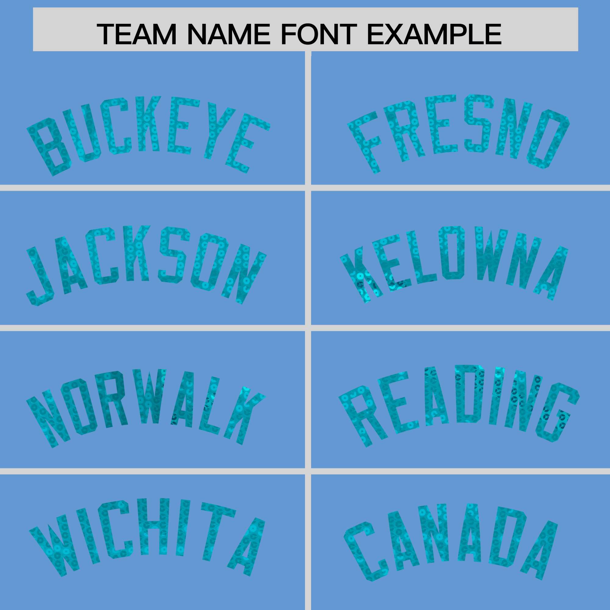 Custom Light Blue Sky Blue Women Basketball Jersey Sequined Dress