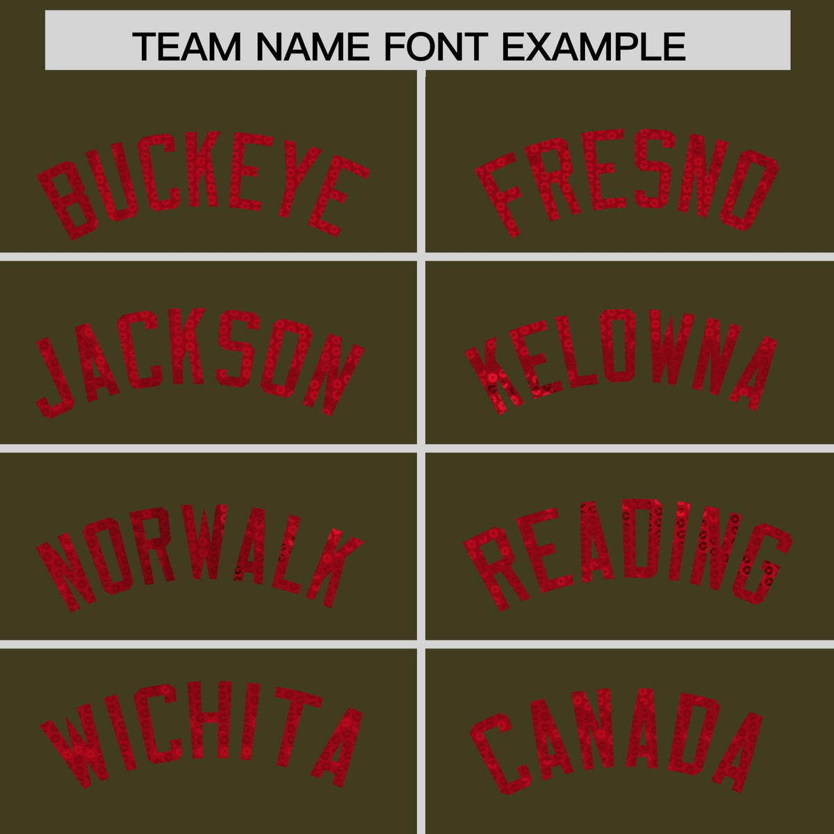 Custom Olive Red Women Basketball Jersey Sequined Dress