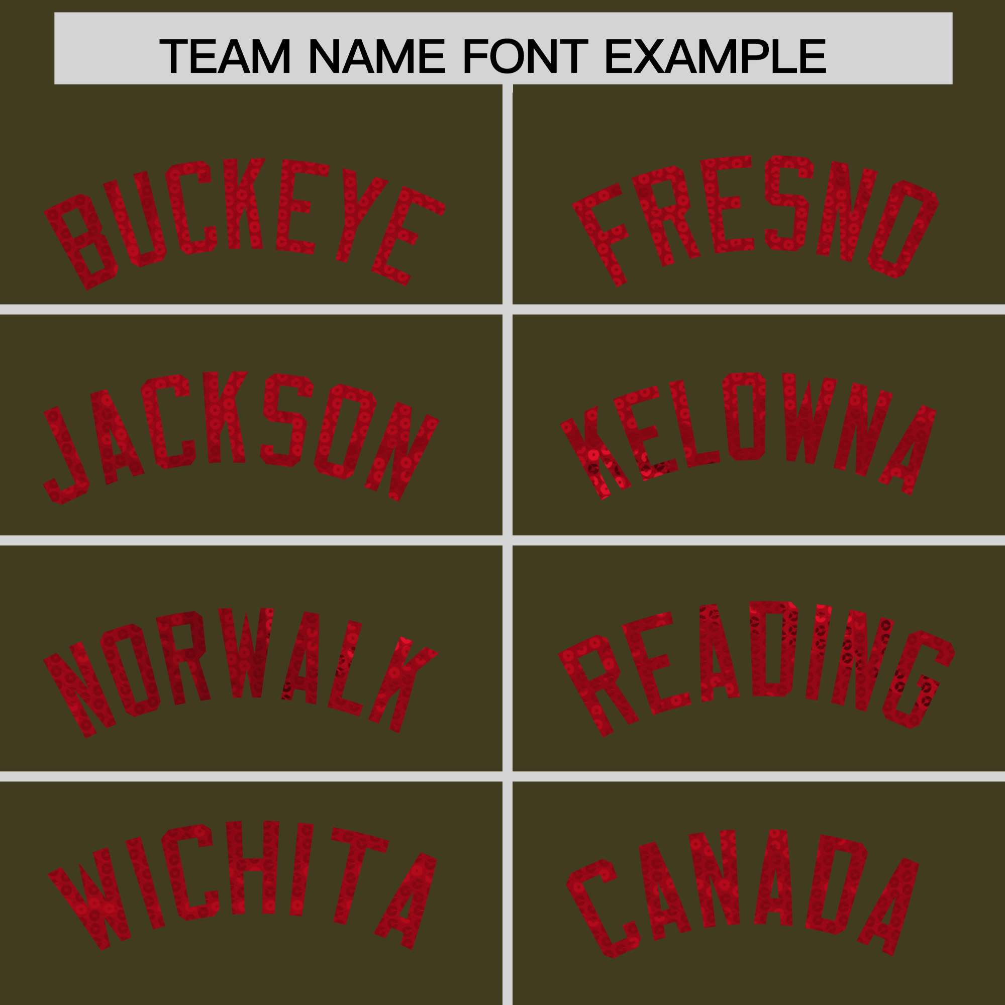 Custom Olive Red Women Basketball Jersey Sequined Dress