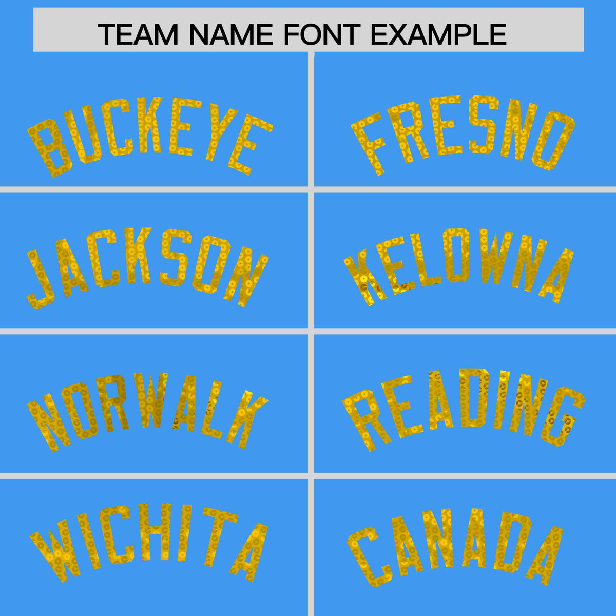 Custom Powder Blue Gold Women Basketball Jersey Sequined Dress