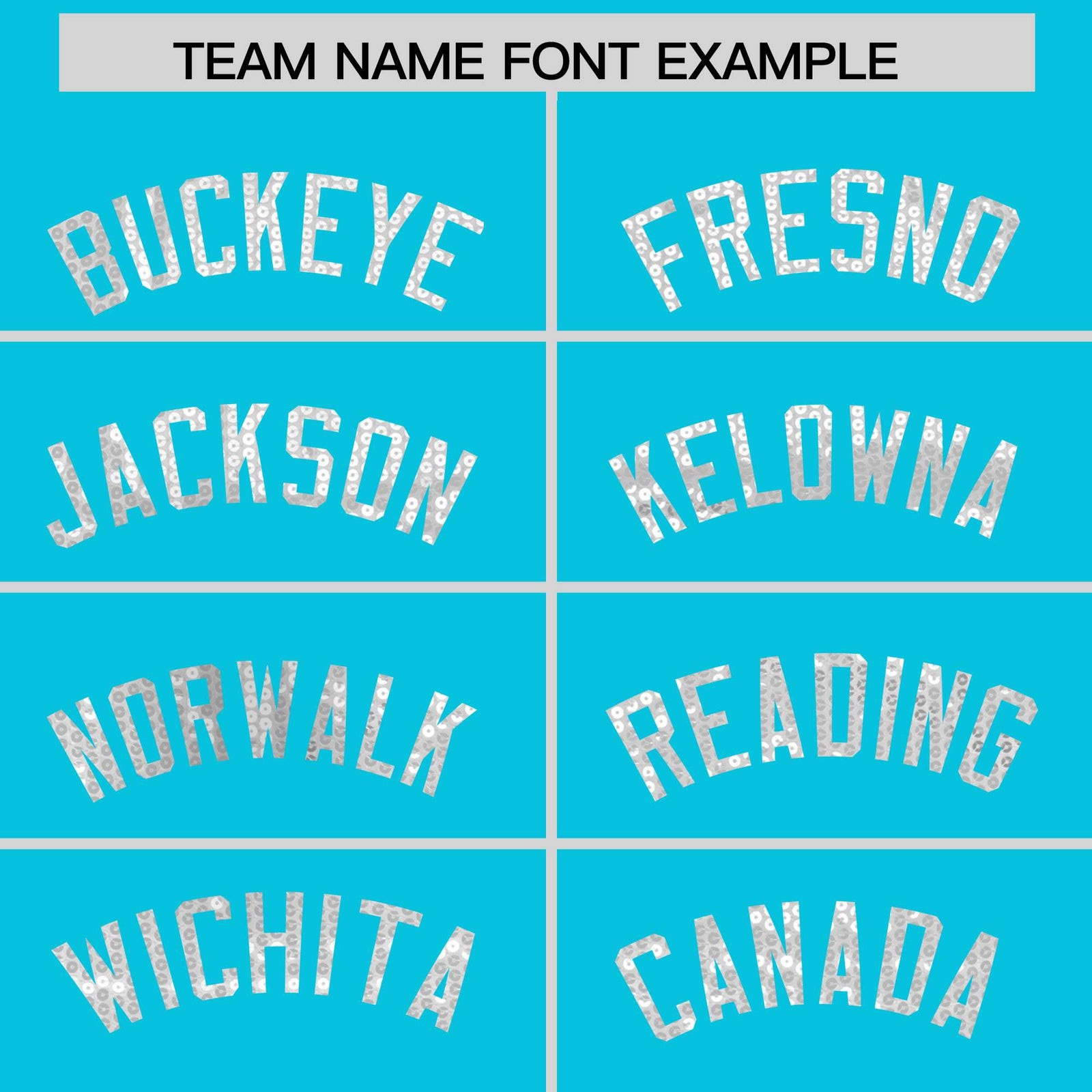 Custom Sky Blue White Women Basketball Jersey Sequined Dress