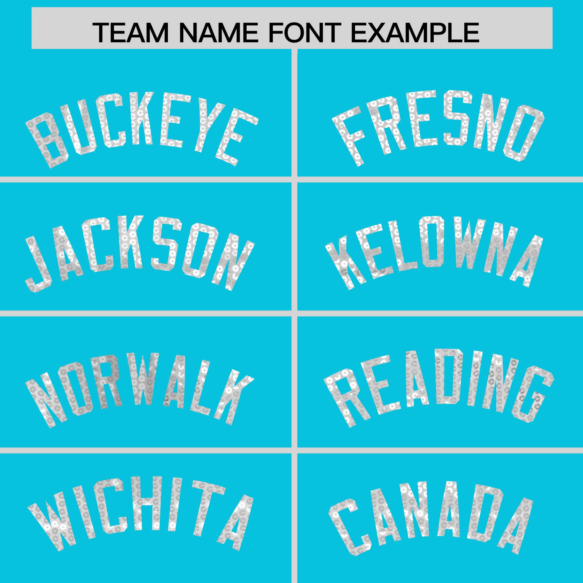 Custom Sky Blue White Women Basketball Jersey Sequined Dress