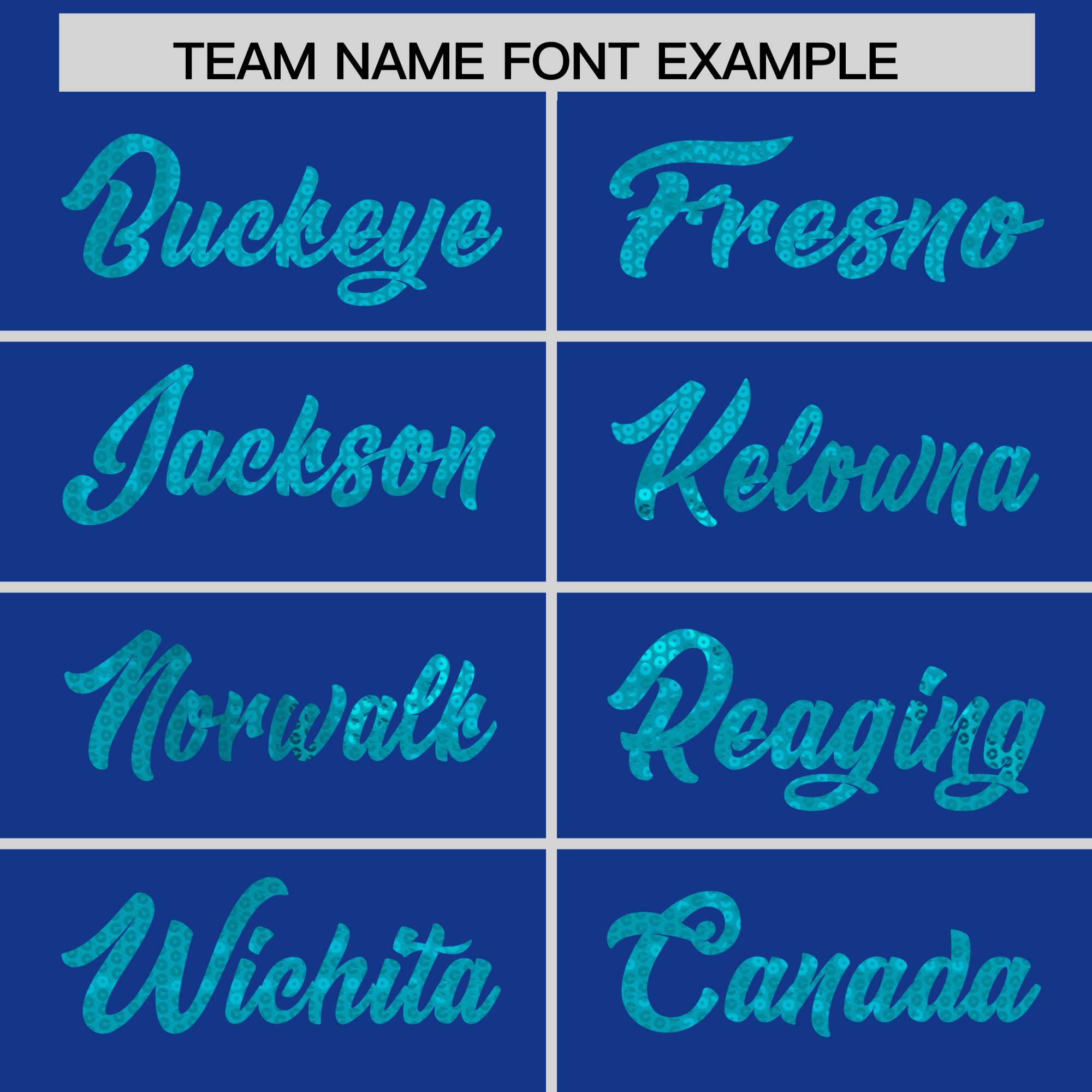 Custom Royal Sky Blue Women Basketball Jersey Sequined Dress