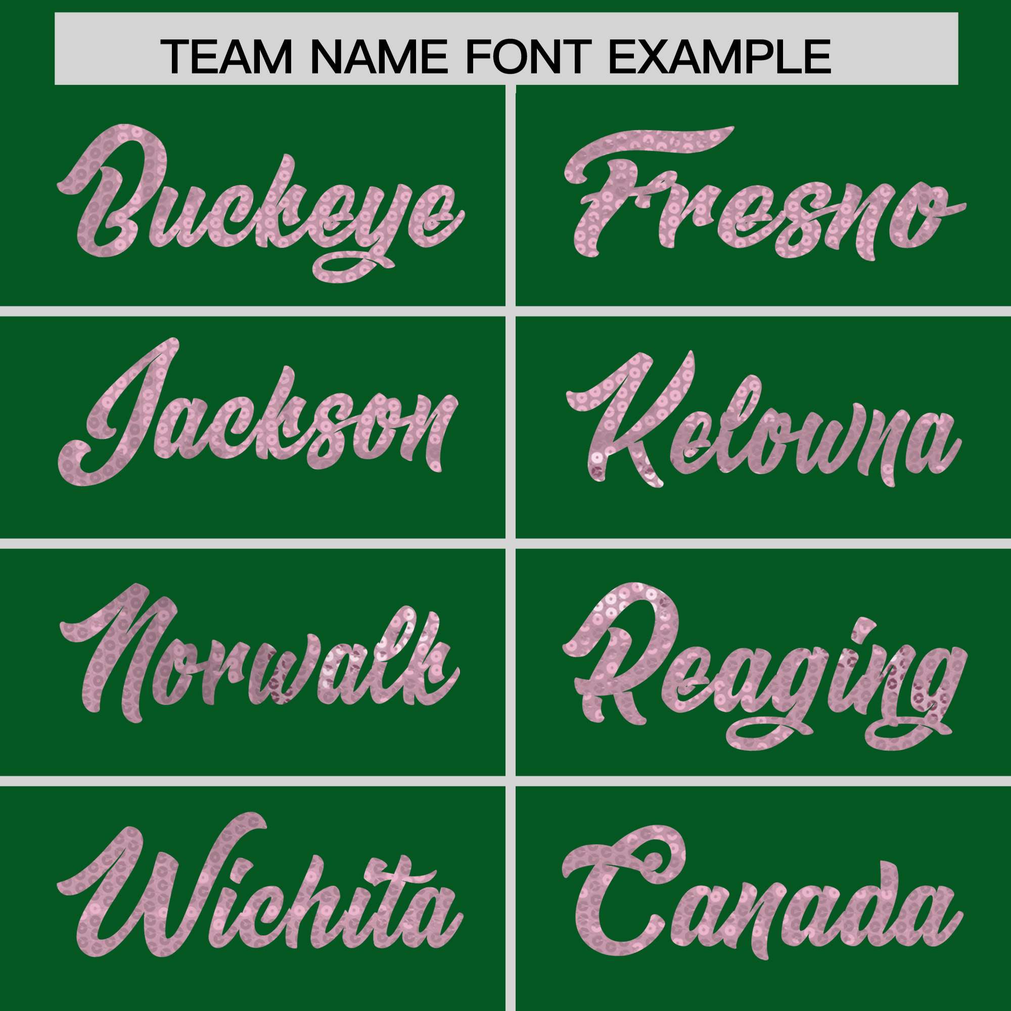 Custom Kelly Green Light Pink Women Basketball Jersey Sequined Dress