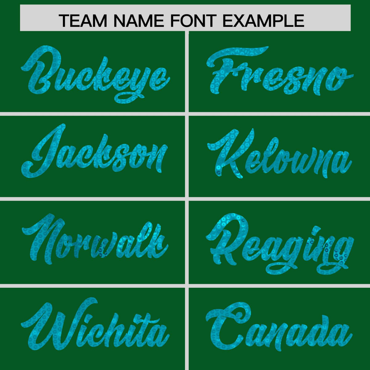 Custom Kelly Green Sky Blue Women Basketball Jersey Sequined Dress