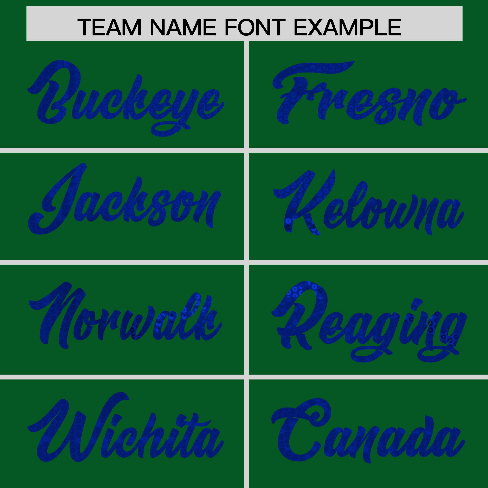 Custom Kelly Green Royal Women Basketball Jersey Sequined Dress