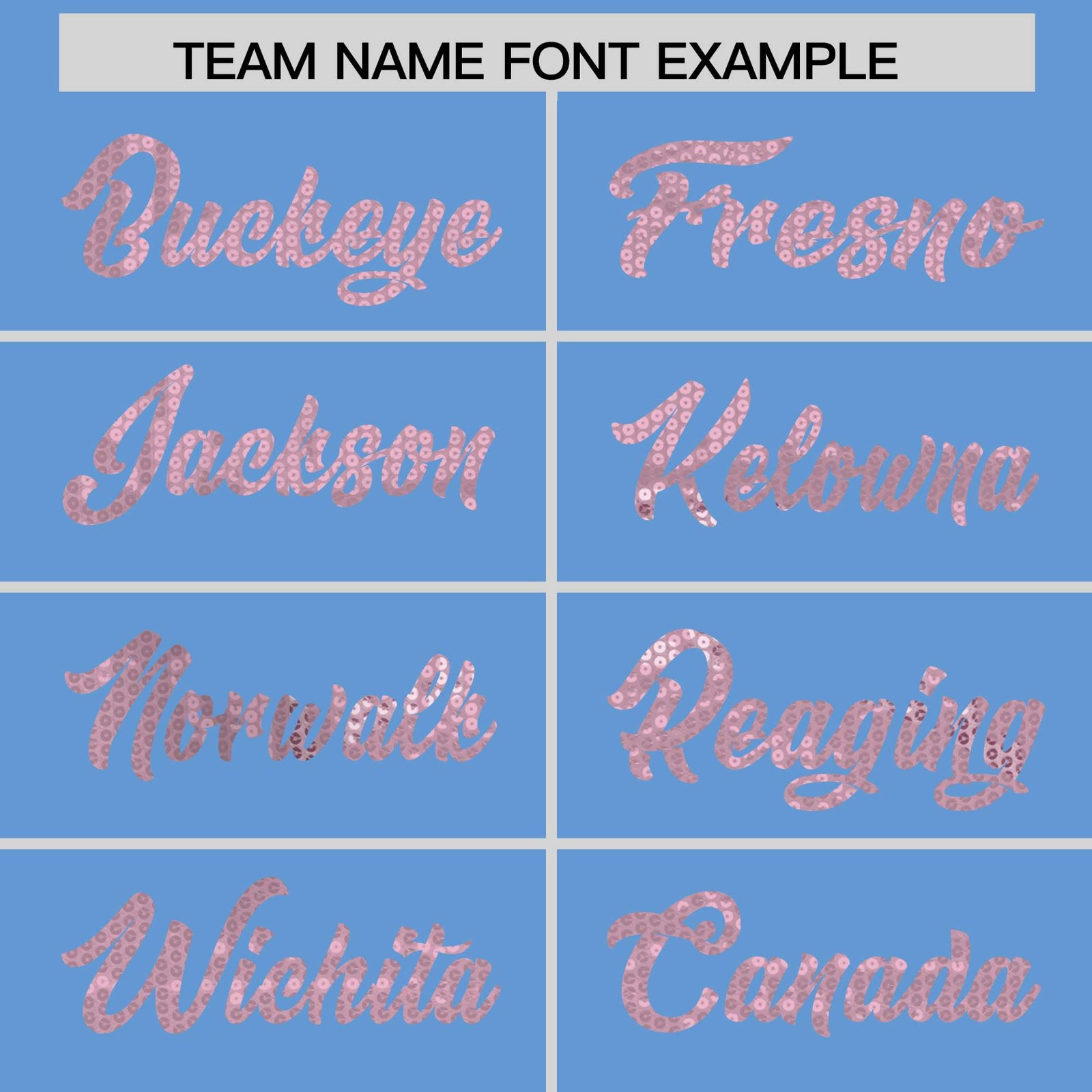 Custom Light Blue Light Pink Women Basketball Jersey Sequined Dress