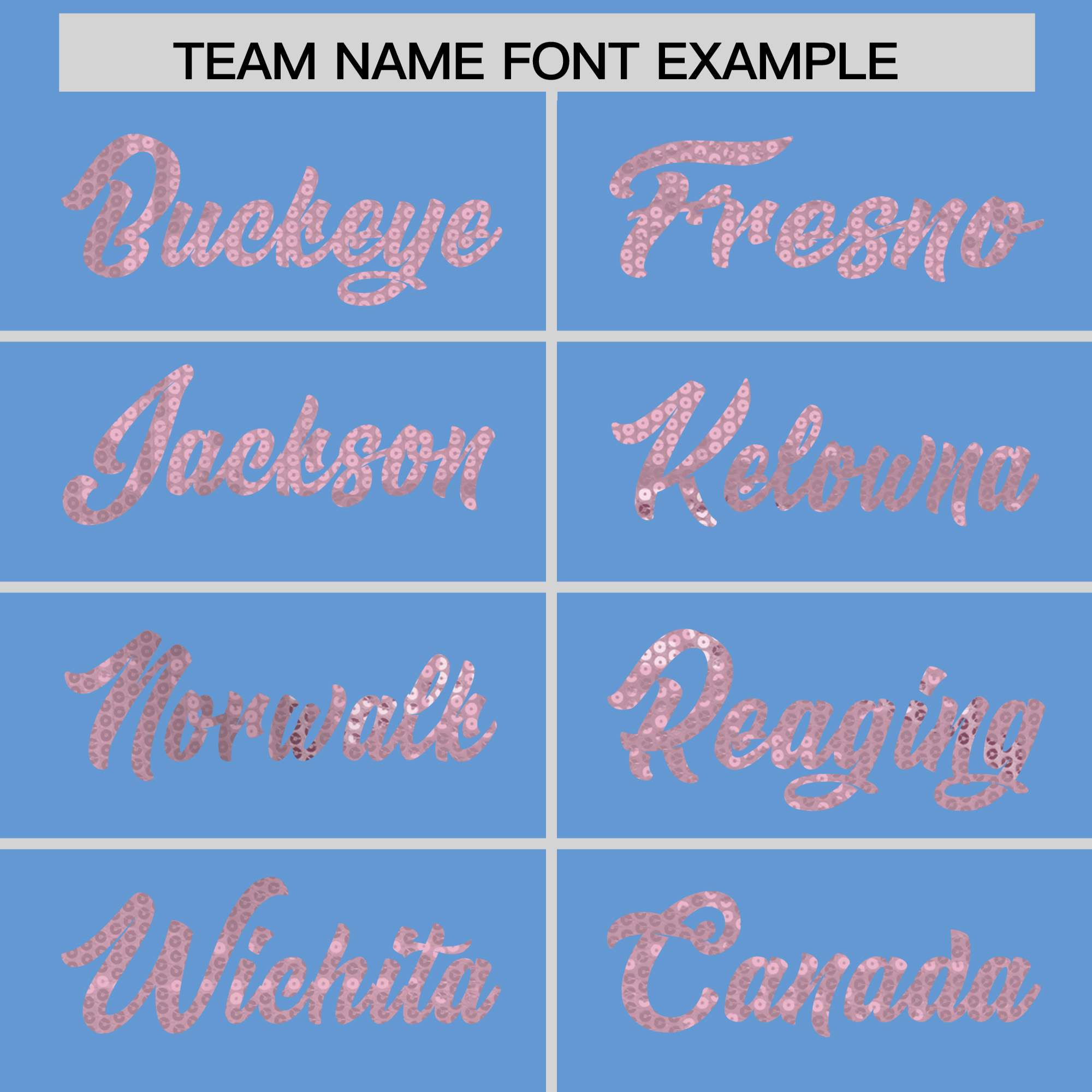 Custom Light Blue Light Pink Women Basketball Jersey Sequined Dress