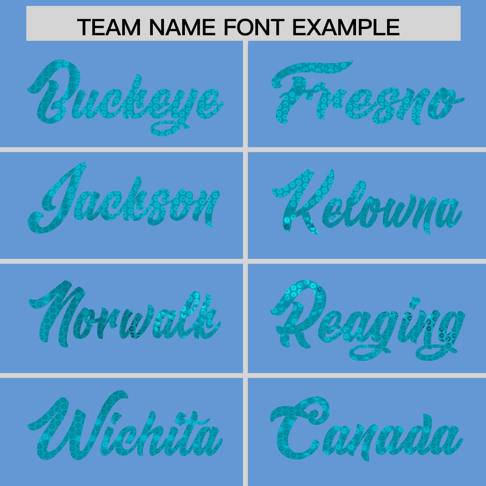 Custom Light Blue Sky Blue Women Basketball Jersey Sequined Dress