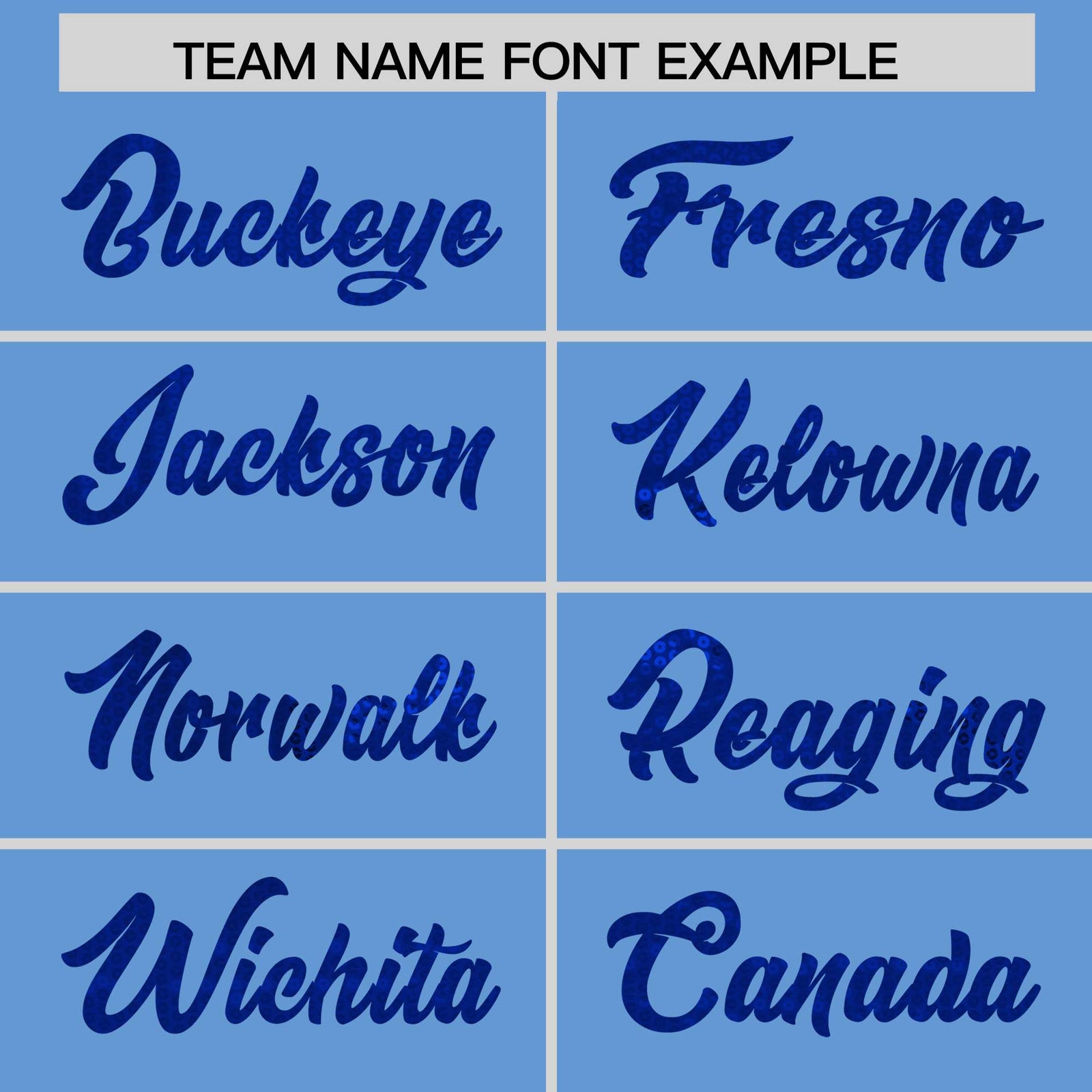 Custom Light Blue Royal Women Basketball Jersey Sequined Dress