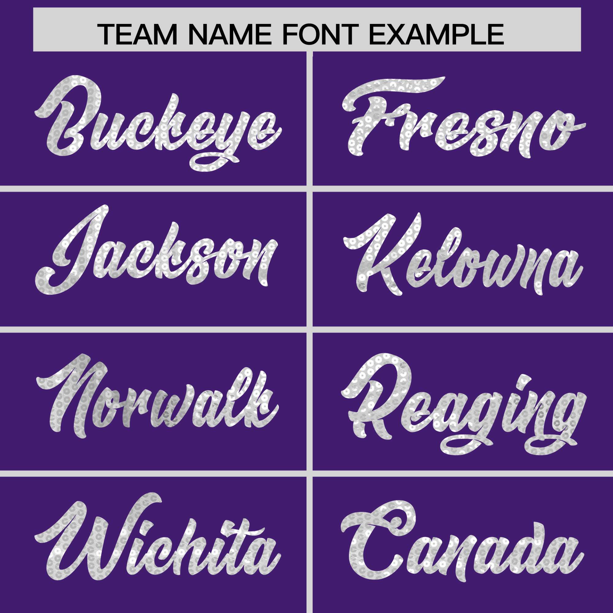 Custom Purple White Women Basketball Jersey Sequined Dress