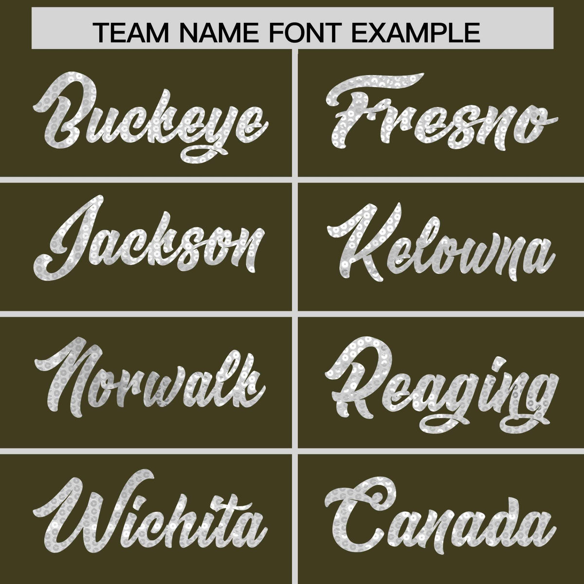 Custom Olive White Women Basketball Jersey Sequined Dress