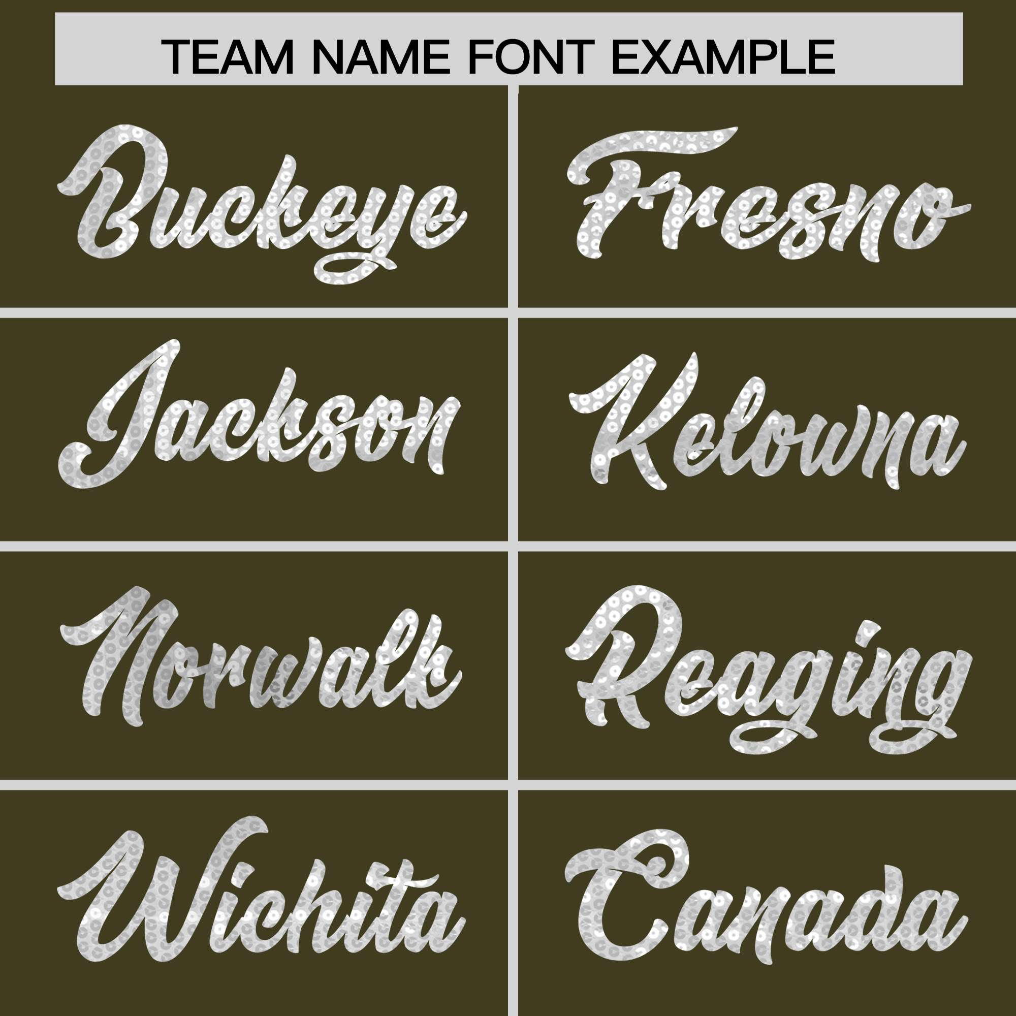 Custom Olive White Women Basketball Jersey Sequined Dress