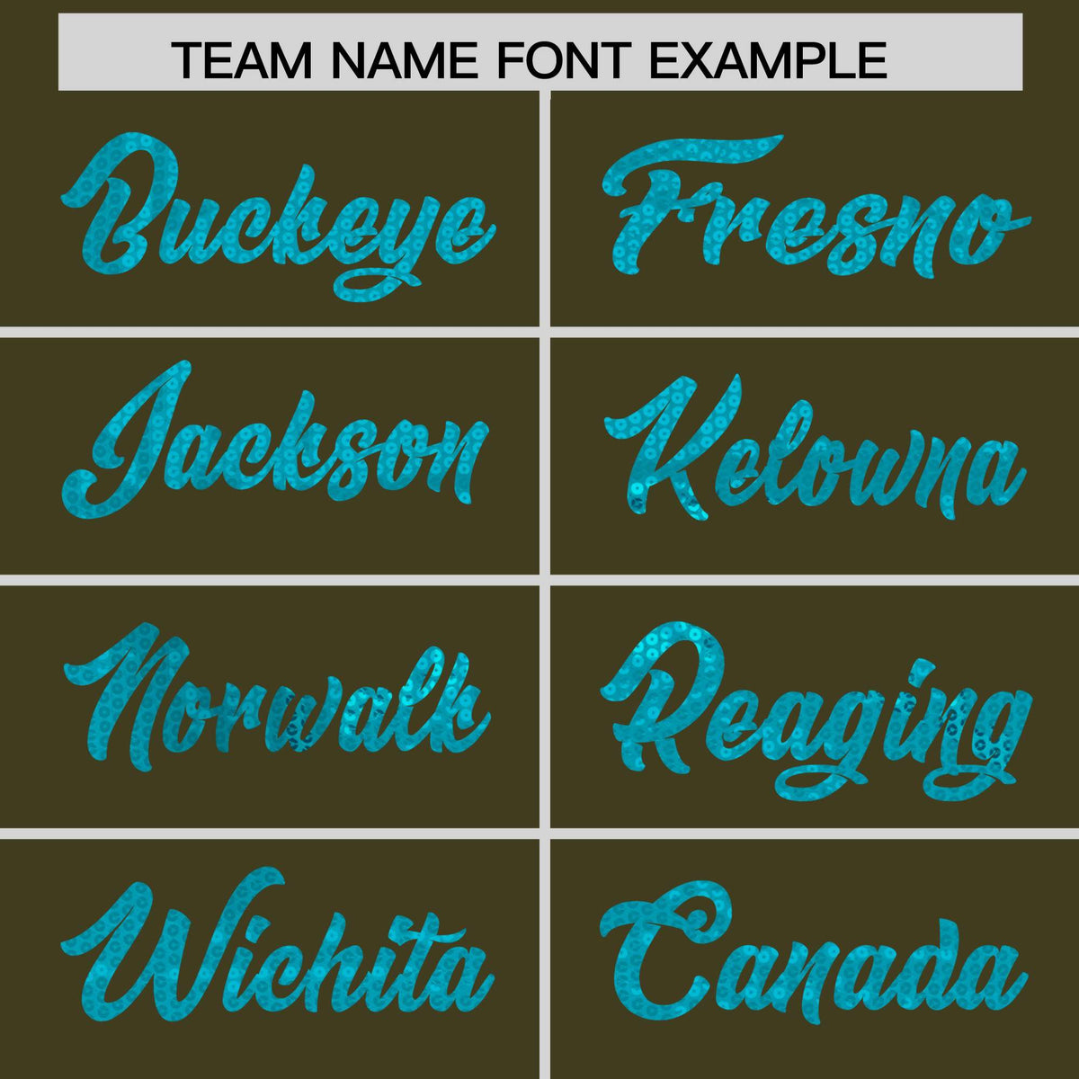 Custom Olive Sky Blue Women Basketball Jersey Sequined Dress